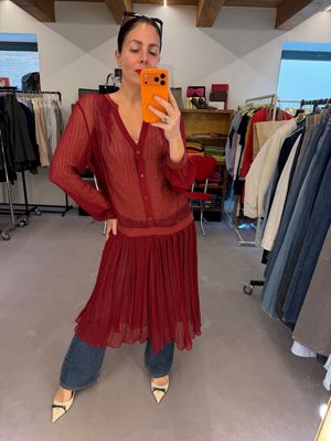 ABITO PURA SETA TWIN SET