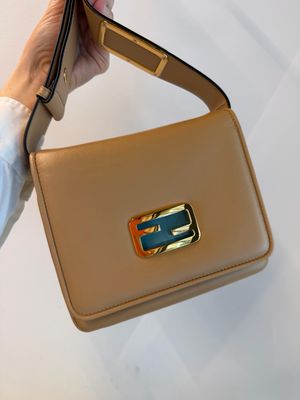 BORSA FENDI PELLE BISCOTTO