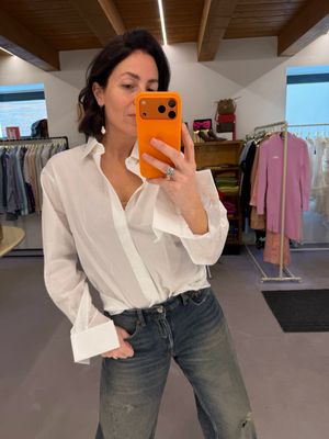 CAMICIA YSL NUOVA BIANCA POLSINI GEMELLI