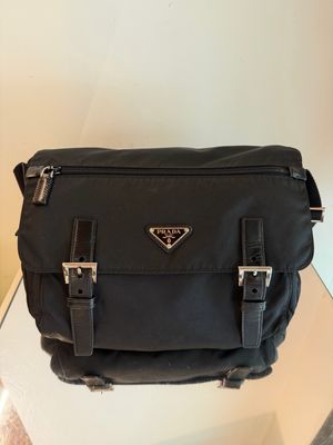PRADA MESSANGER NYLON NERO
