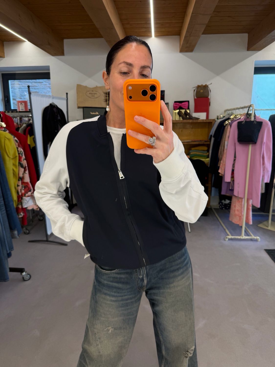 BOMBER BICOLOR EMPORIO ARMANI