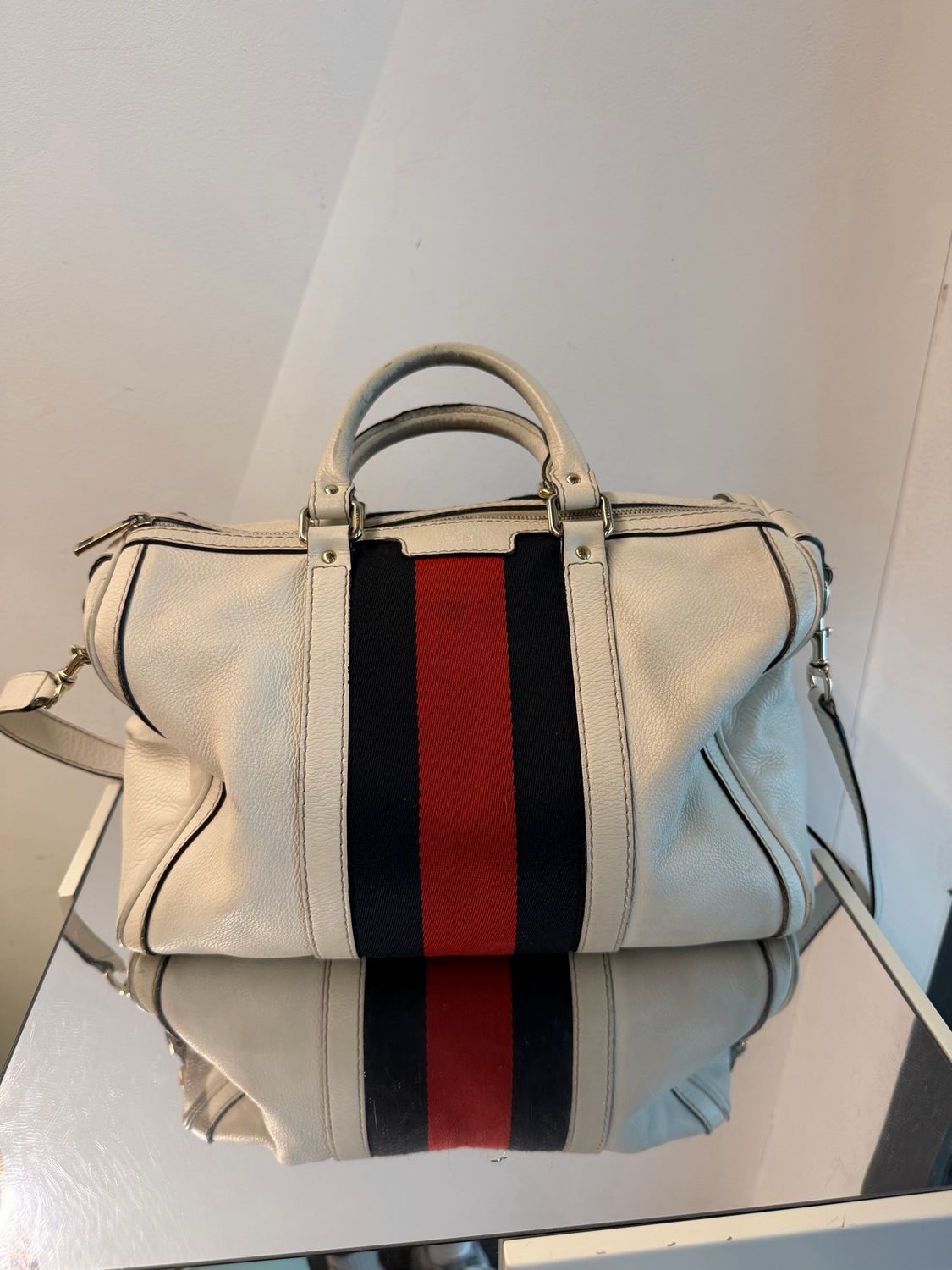 BAULETTO GUCCI MODELLO BOSTON IN PELLE