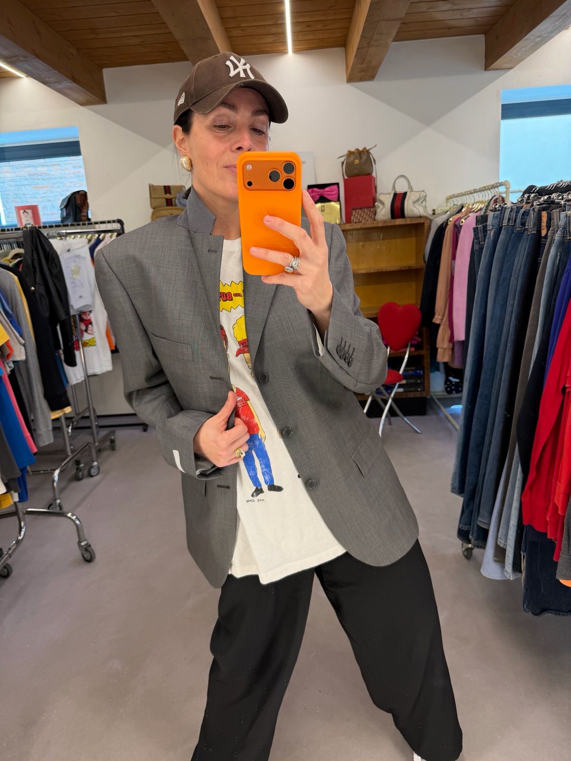 BLAZER NUOVO ENRICO COVERI FRESCO DI LANA GRIGIO PERLA TG 50