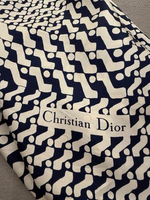 FOULARD DIOR PURA SETA FANTASIA OPTICAL