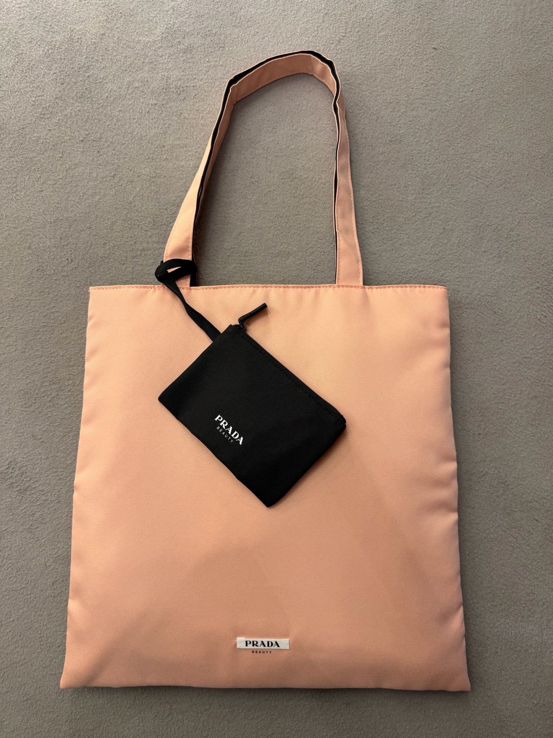 SHOPPER DOUBLE FACE PRADA BEAUTY ROSA/NERO NUOVA