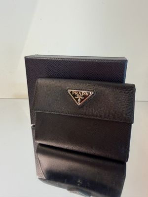 PORTAFOGLIO PRADA SAFFIANO NERO