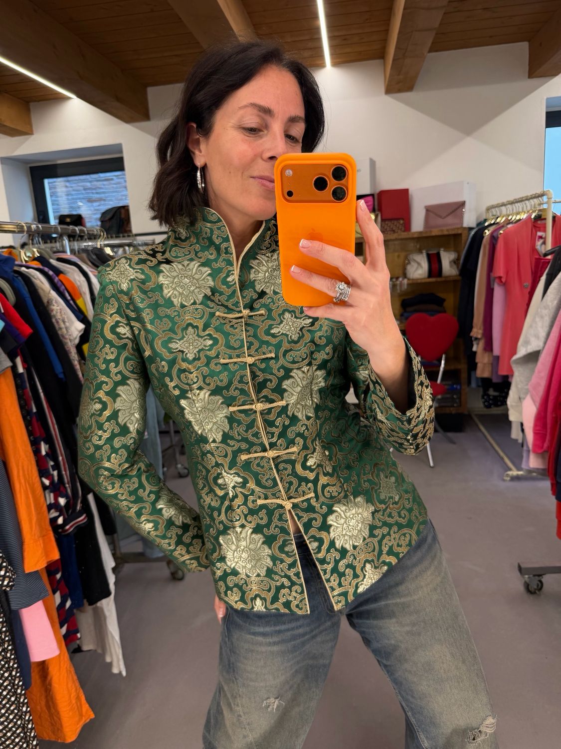 GIACCA TRADIZIONALE CINESE VINTAGE