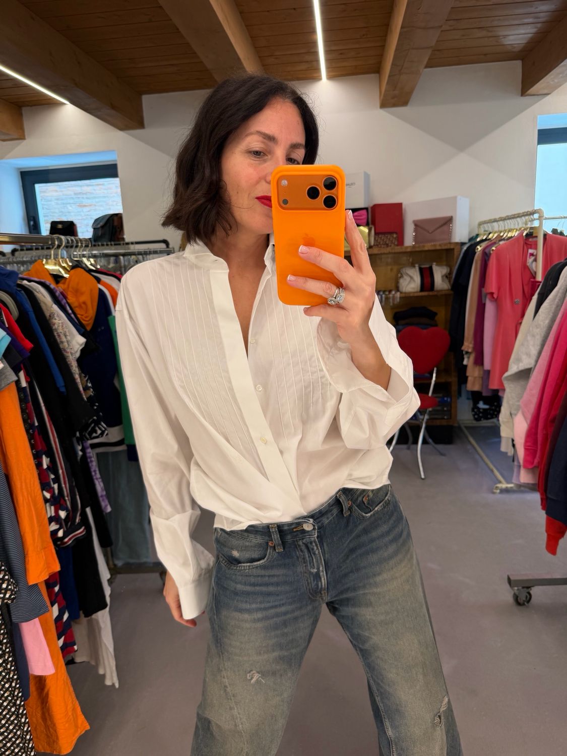 CAMICIA YSL CERIMONIA PETTORINA CON PENCES