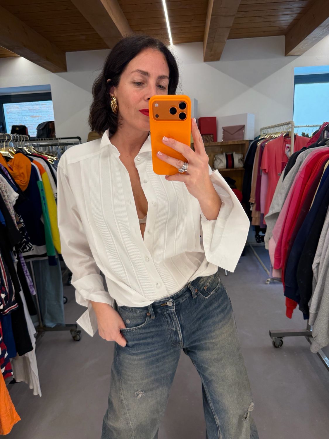 CAMICIA YSL CERIMONIA PETTORINA SQUADRATA