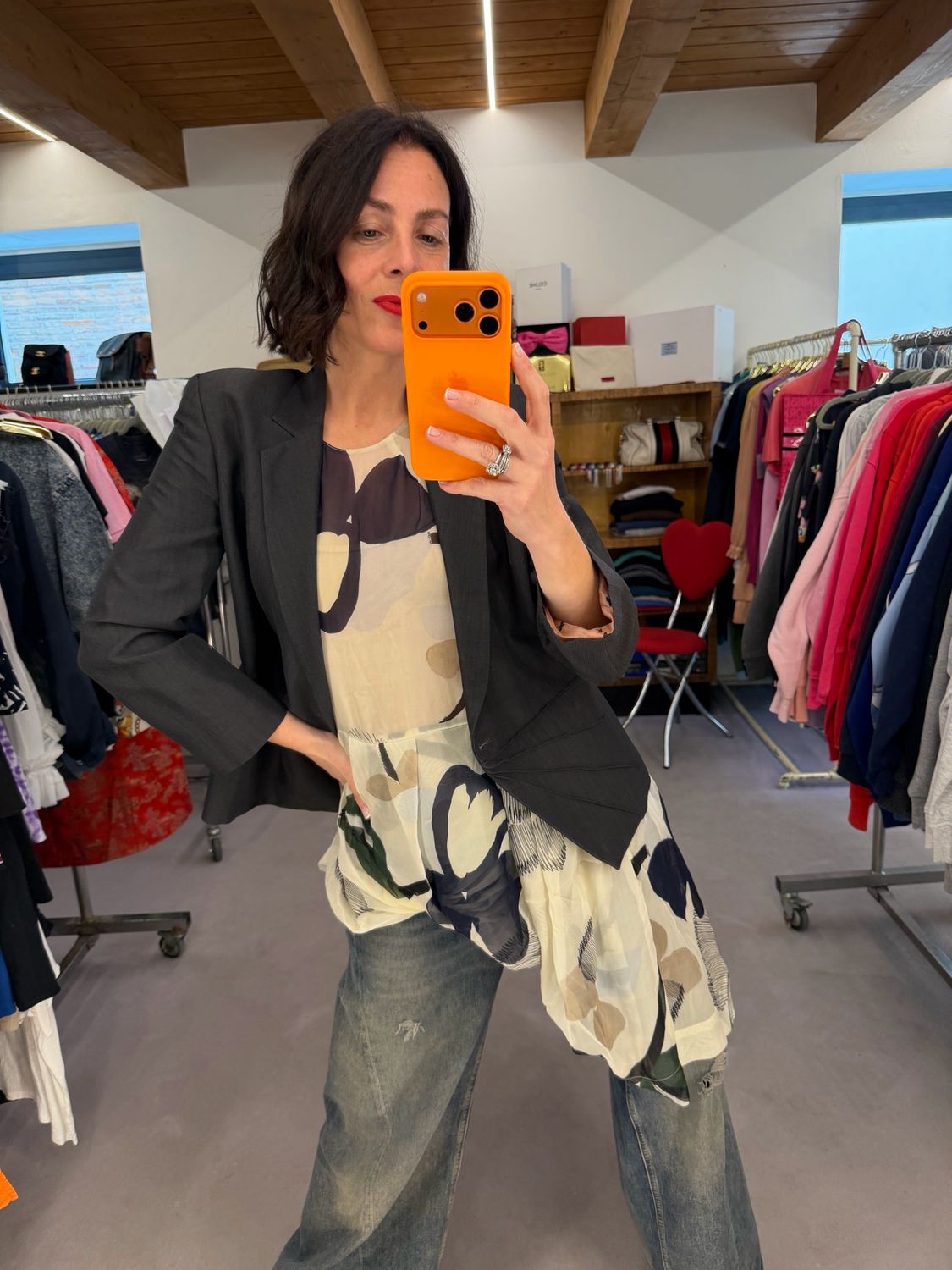 CANOTTA ERIKA CAVALLINI PURA SETA FANTASIA ASIMMETRICA TG 44