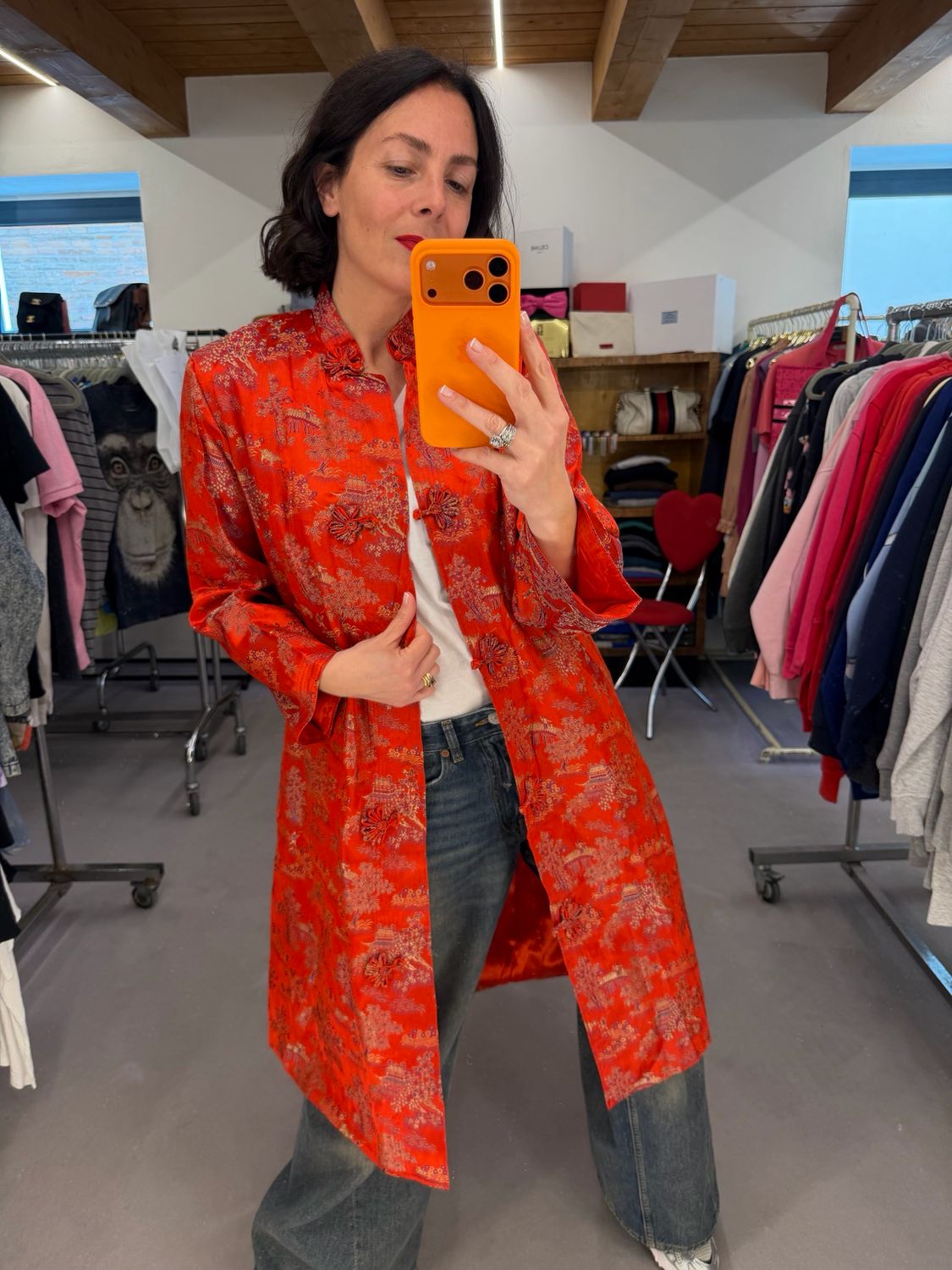 KIMONO TRADIZIONALE CINESE RICAMATO