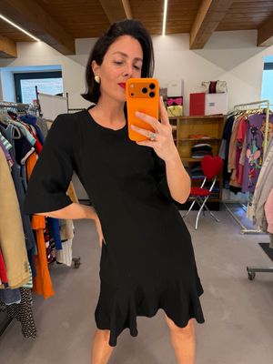 ABITO MIDI CALVIN KLEIN NERO 