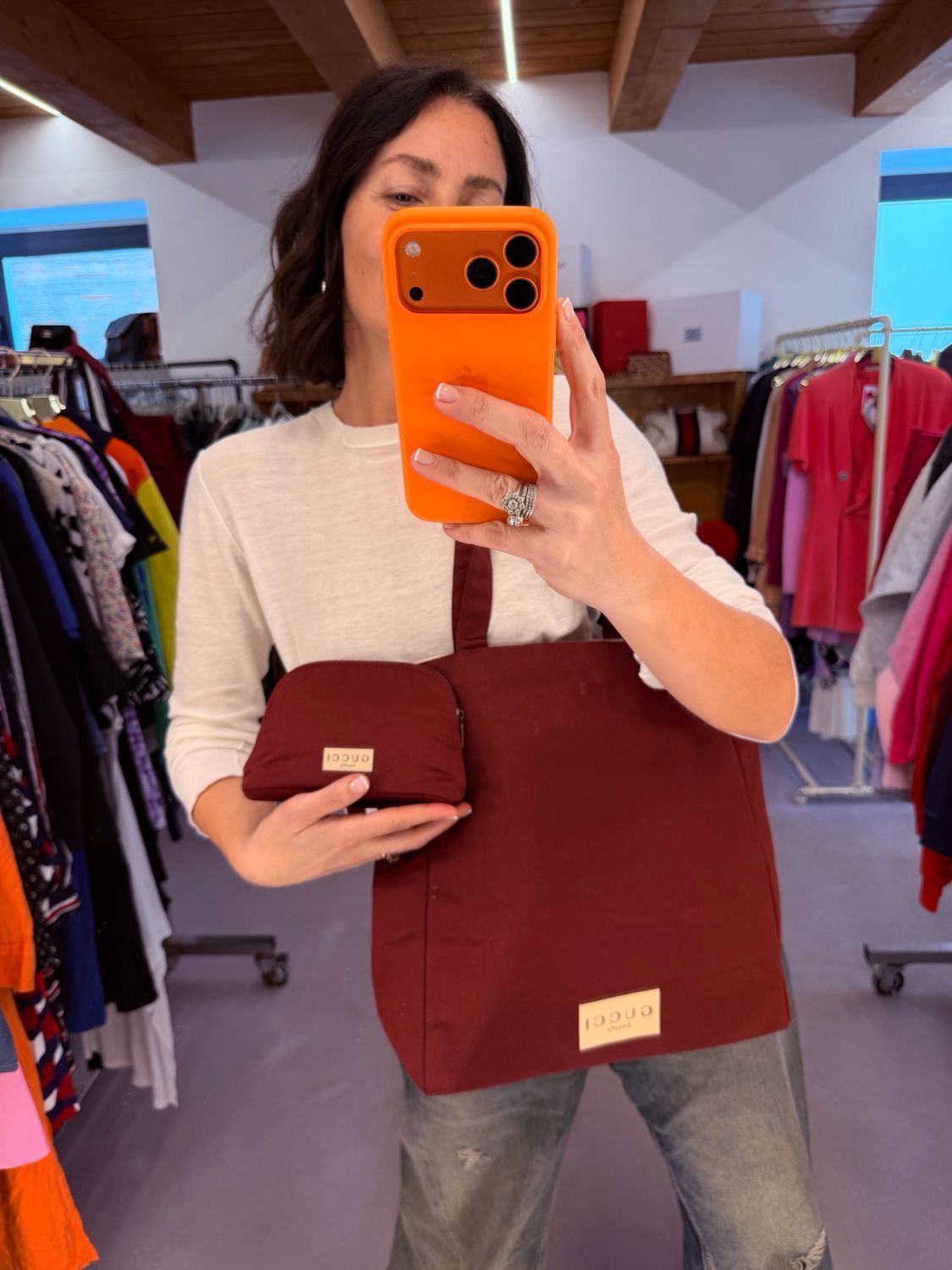SET GUCCI BEAUTY SHOPPER E POCHETTE