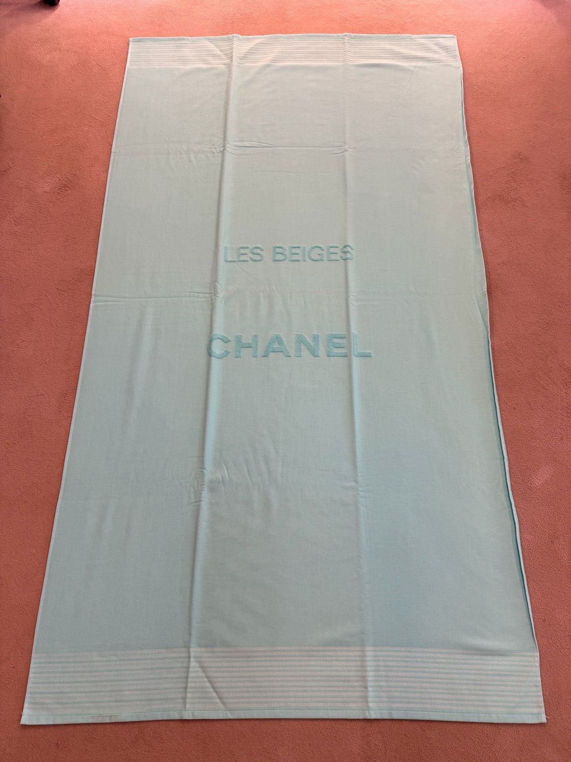 TELO MARE LES BEIGES CHANEL TURCHESE NUOVO