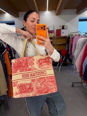 TOTE BAG CHRISTIAN DIOR DIORIVIERA ROSA
