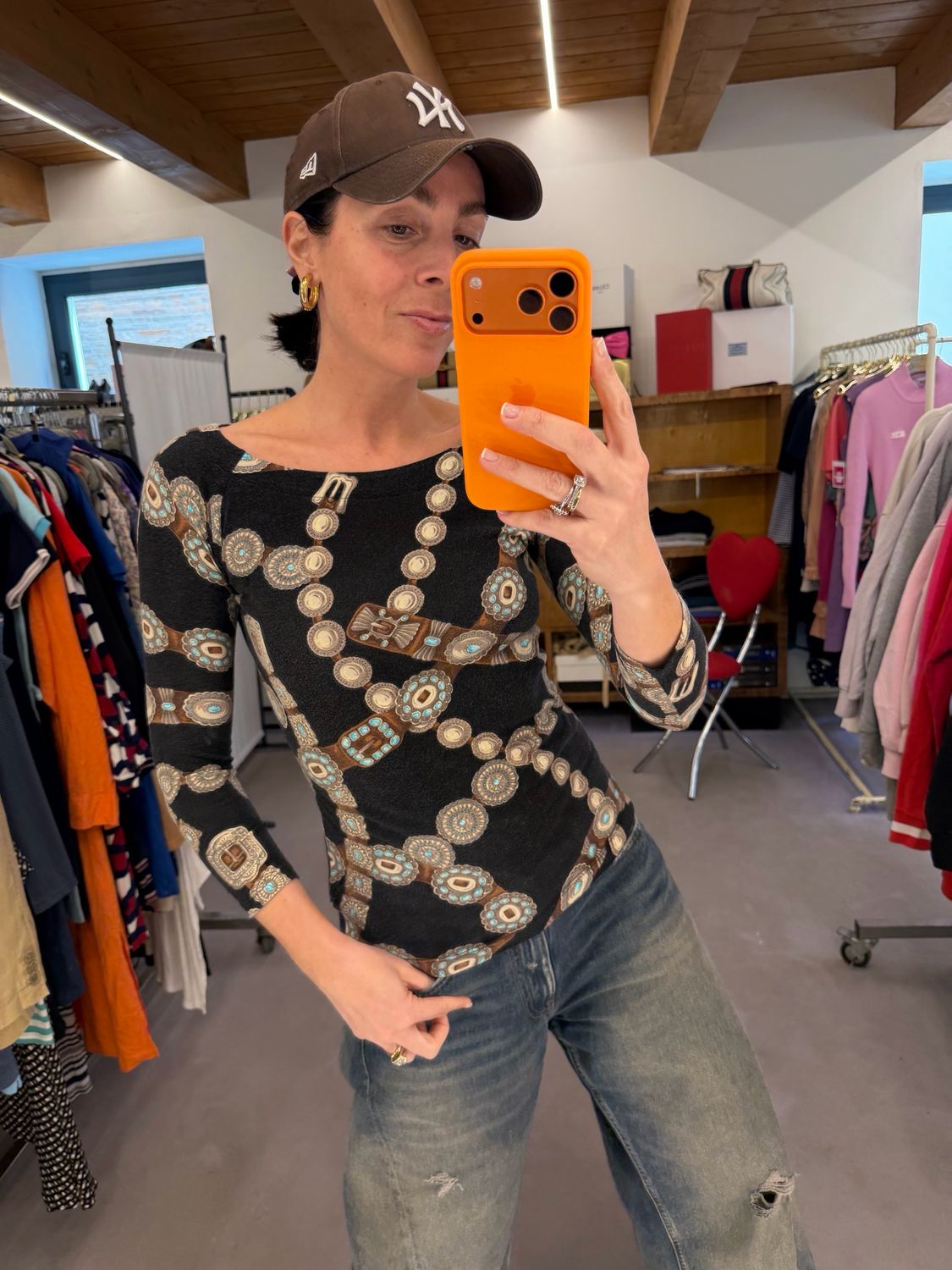 T-SHIRT LAUREN BY RALPH LAUREN FANTASIA CINTURE TG XS DONNA