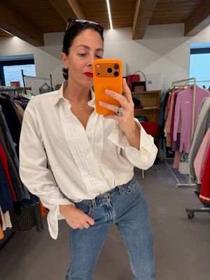 CAMICIA YSL CERIMONIA PLISSE AMPIO VERTICALE 
