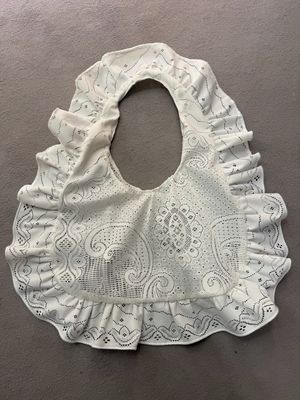BORSA HANDMADE MODELLO A SACCA PIZZO SOSTENUTO