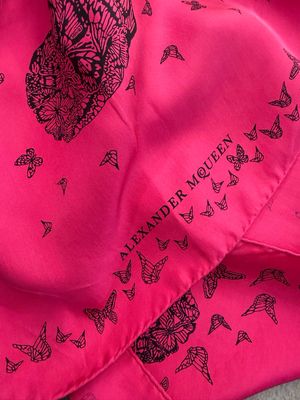 FOULARD PURA SETA ALEXANDER MCQUEEN