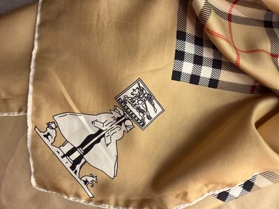 FOULARD PURA SETA BURBERRY CHECK FOULARD PURA SETA BURBERRY CHECK