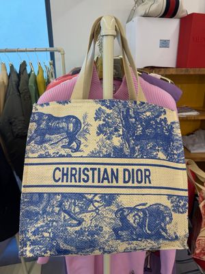 TOTE BAG CHRISTIAN DIOR DIORIVIERA BLU