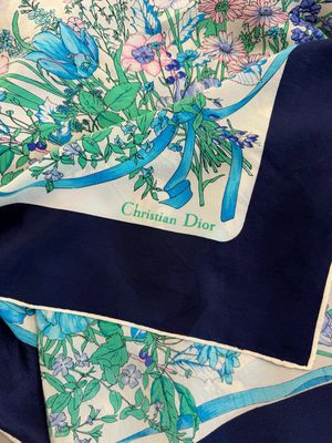 FOULARD PURA SETA DIOR FLORA