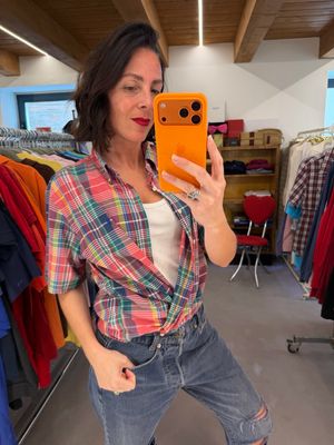 CAMICIA RALPH LAUREN MANICA CORTA SCOZZESE