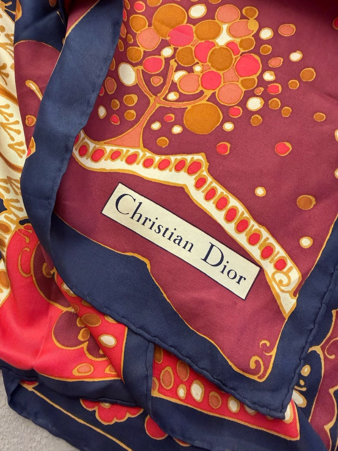 FOULARD DIOR ALBERI IN FIORE