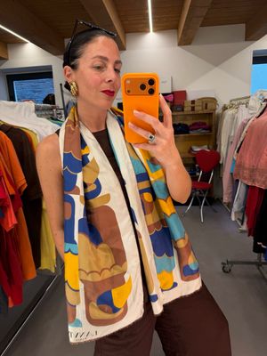 FOULARD RETTANGOLARE LANVIN PURA SETA