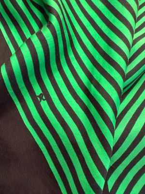 FOULARD ROBERTA DI CAMERINO OPTICAL VERDE NERO