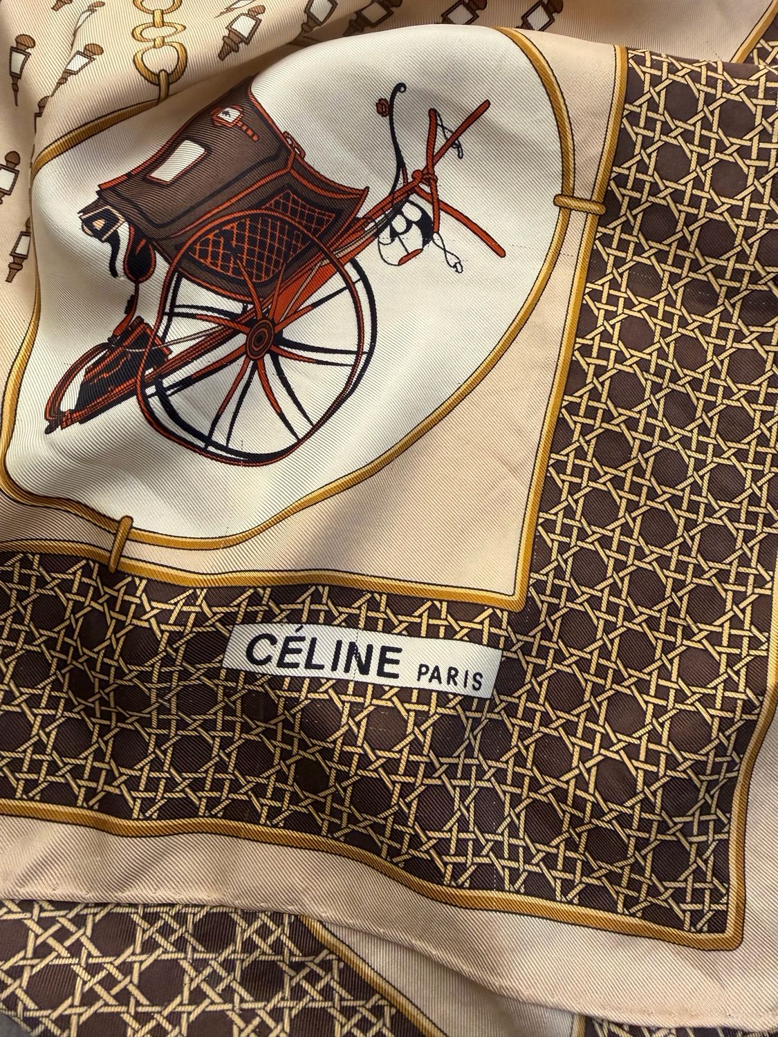 FOULARD CELINE CARROZZE