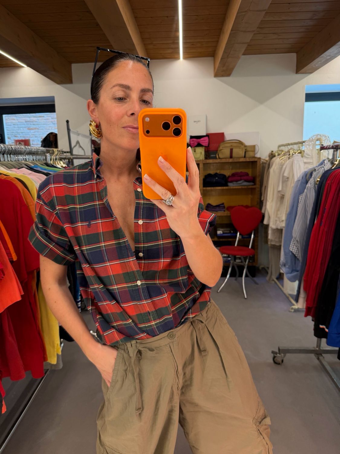 CAMICIA RALPH LAUREN MANICA CORTA SCOZZESE ORIGINAL