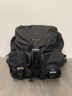 ZAINO PRADA NYLON NERO GRANDE