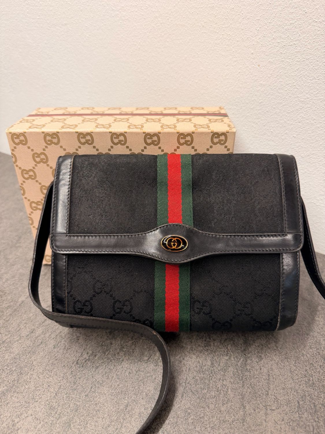 TRACOLLA GUCCI OPHIDIA NERA VINTAGE