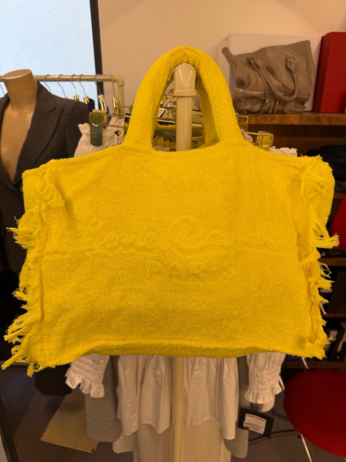 SHOPPER SPUGNA PIERRE CARDIN GIALLA