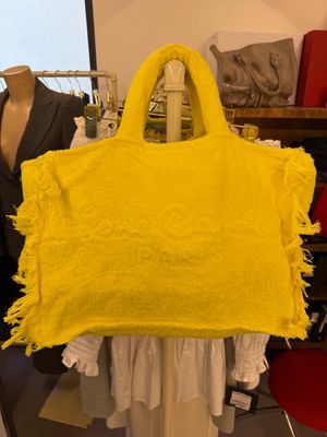 SHOPPER SPUGNA PIERRE CARDIN GIALLA