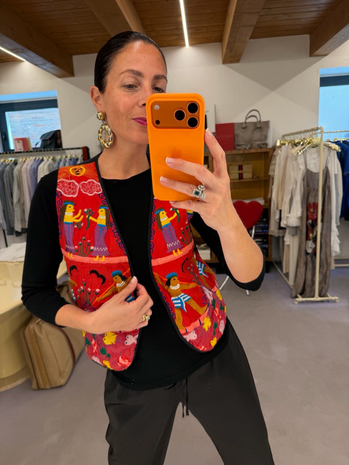 GILET RICAMATO VINTAGE