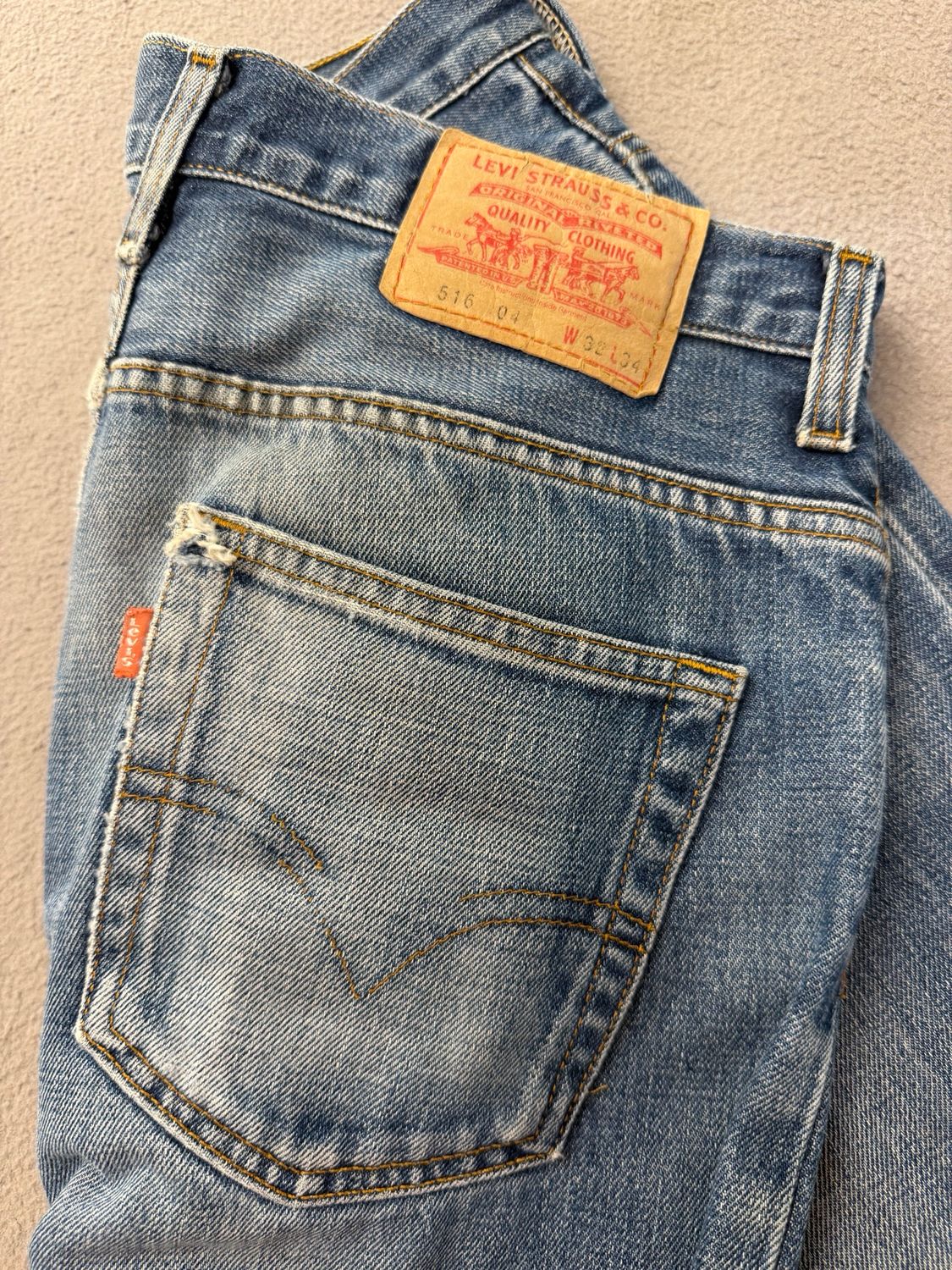 LEVIS 516 BLU 