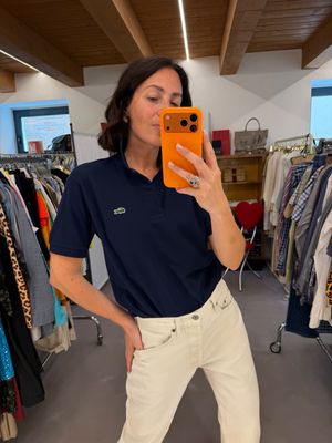 POLO LACOSTE BLU UOMO TG S