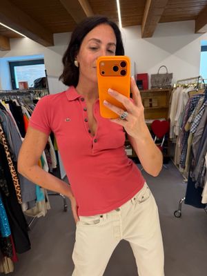 POLO LACOSTE FRAGOLA DONNA TG S
