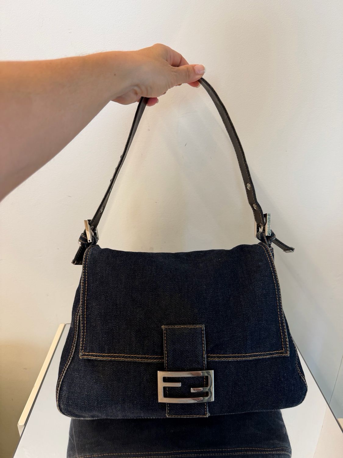 MAMA BAGUETTE DENIM 