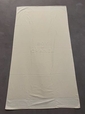 TELA MARE CHANEL LE BOY BEIGE