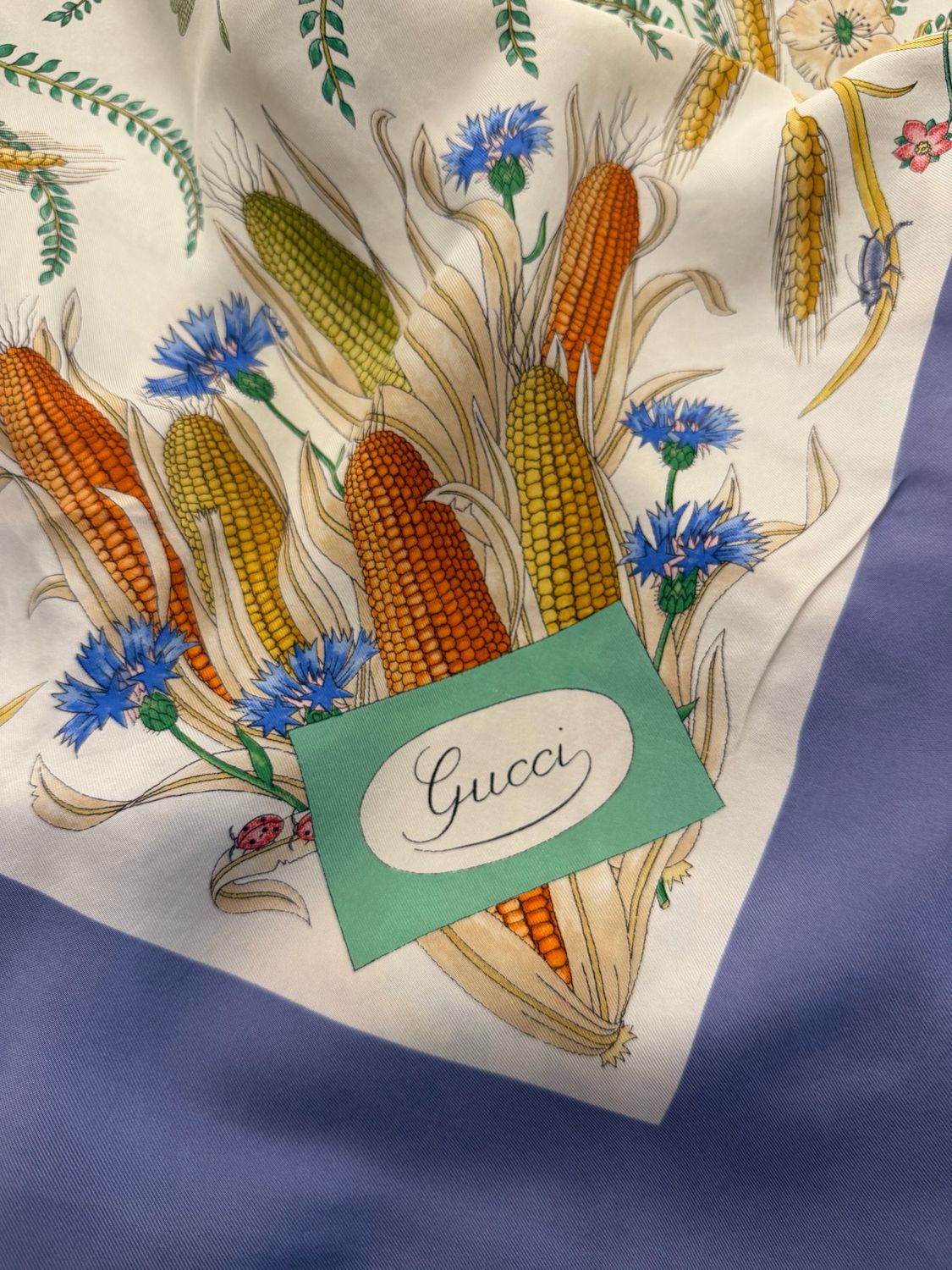 FOULARD GUCCI FLORA VINTAGE