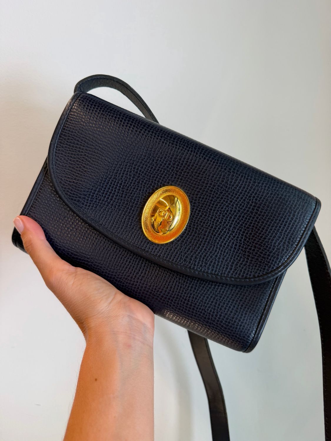 TRACOLLINA CHRISTIAN DIOR LOGO CAMNEO ORO