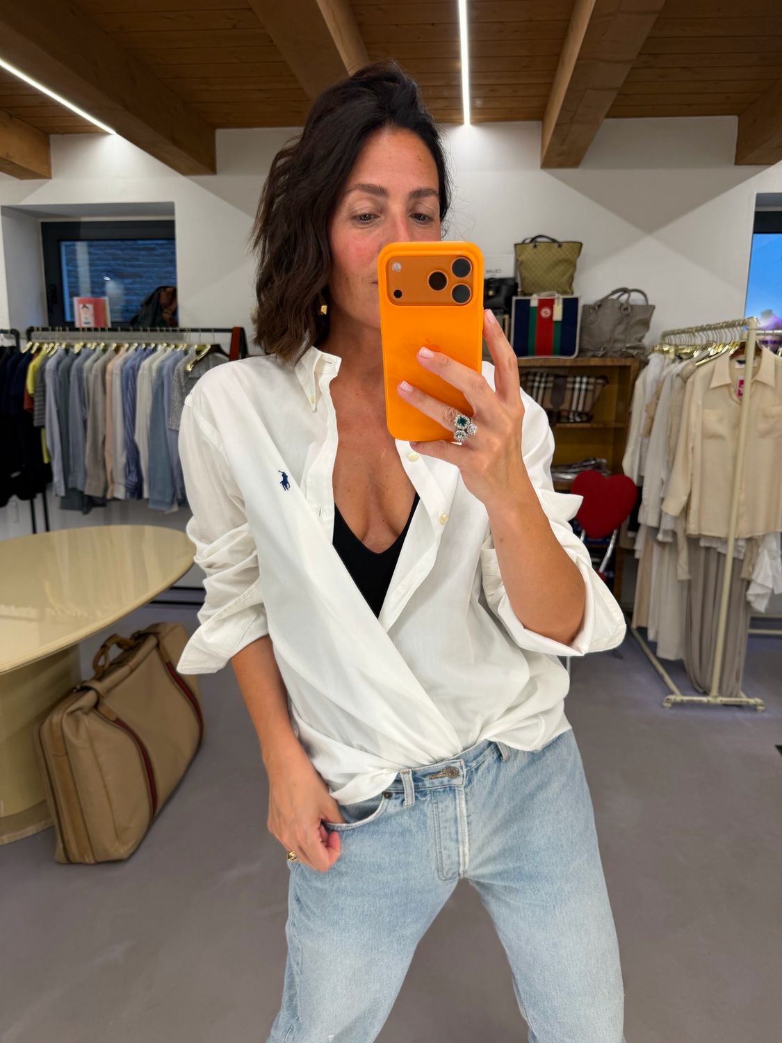 CAMICIA RALPH LAUREN BIANCA 