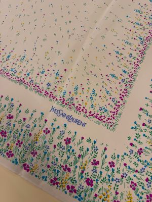 FOULARD YSL FLOREALE MICRO