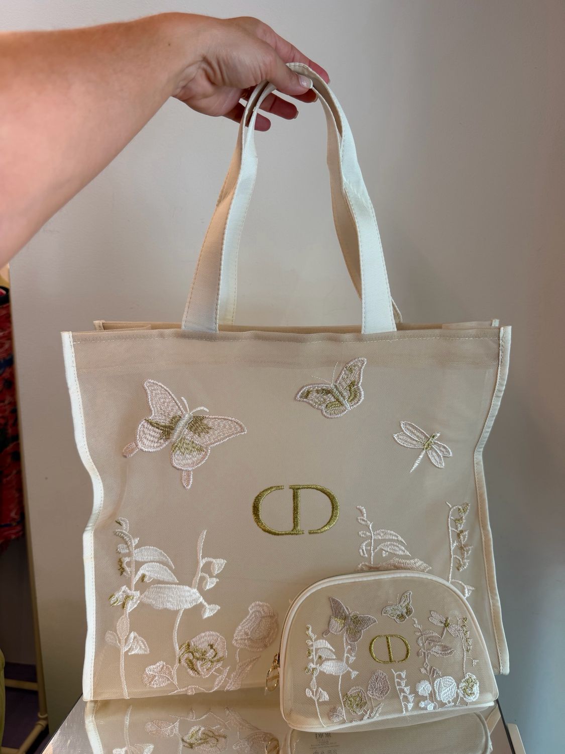 SET SHOPPER + POCHETTE DIOR LINEA BEAUTY