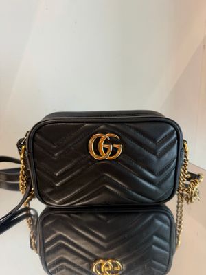 BORSA GUCCI MARMONT PELLE NERA