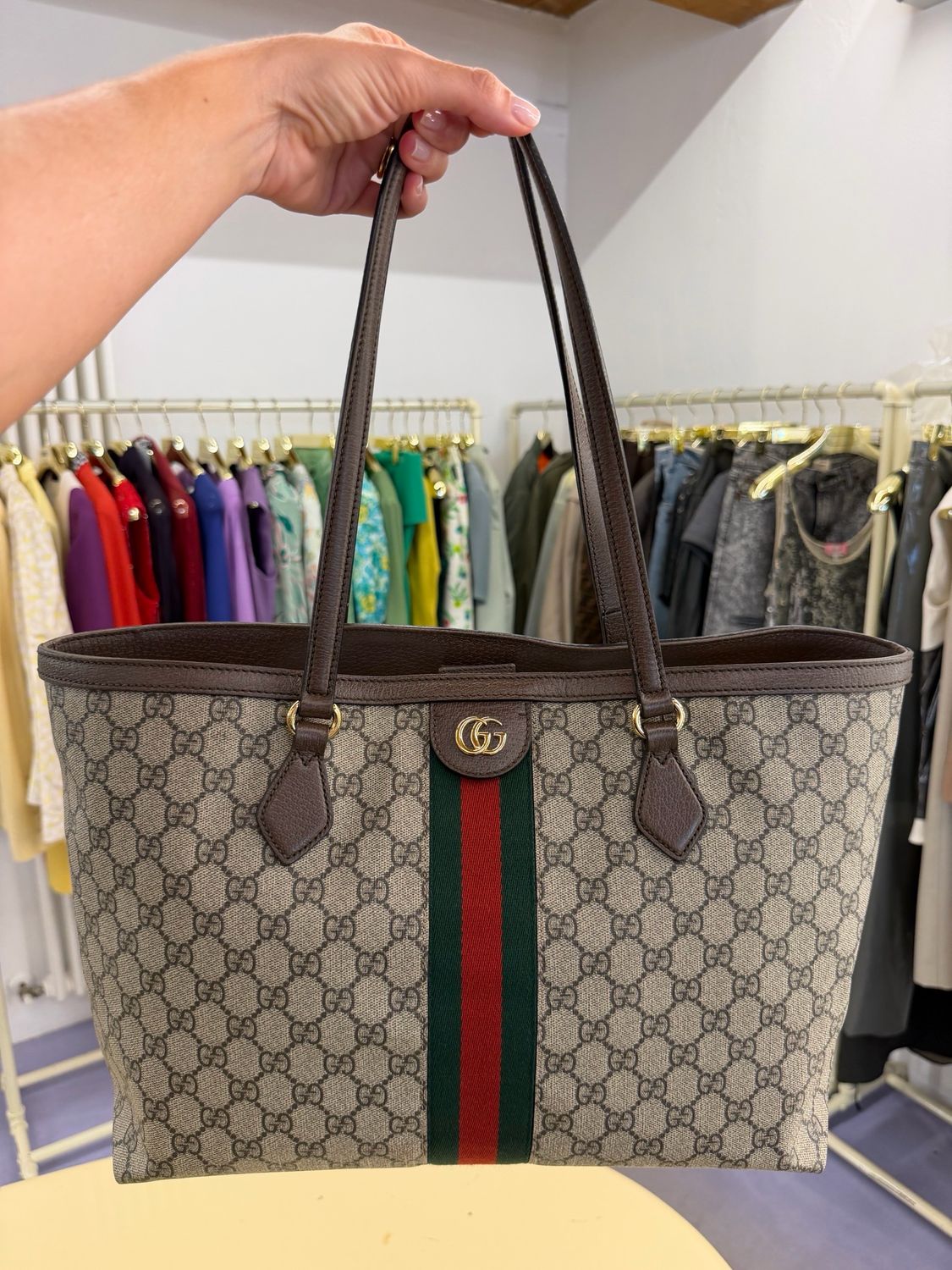 BORSA SHOPPING GUCCI MODELLO OPHIDIA GRANDE FULL SET 
