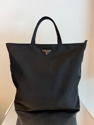 SHOPPER PRADA NYLON NERO